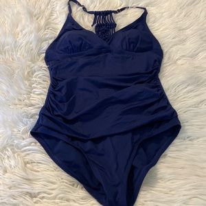 Firpearl Swim size 8 navy blue color excellent condition
